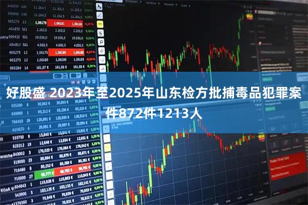 好股盛 2023年至2025年山东检方批捕毒品犯罪案件872件1213人